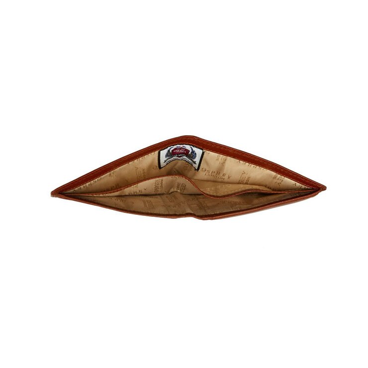 Osprey London Hornbeam Billfold Leather Wallet in Tan Costco UK