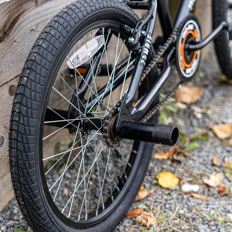 Zombie Outbreak BMX Bike 20" Wheel (12" Frame) in Grey