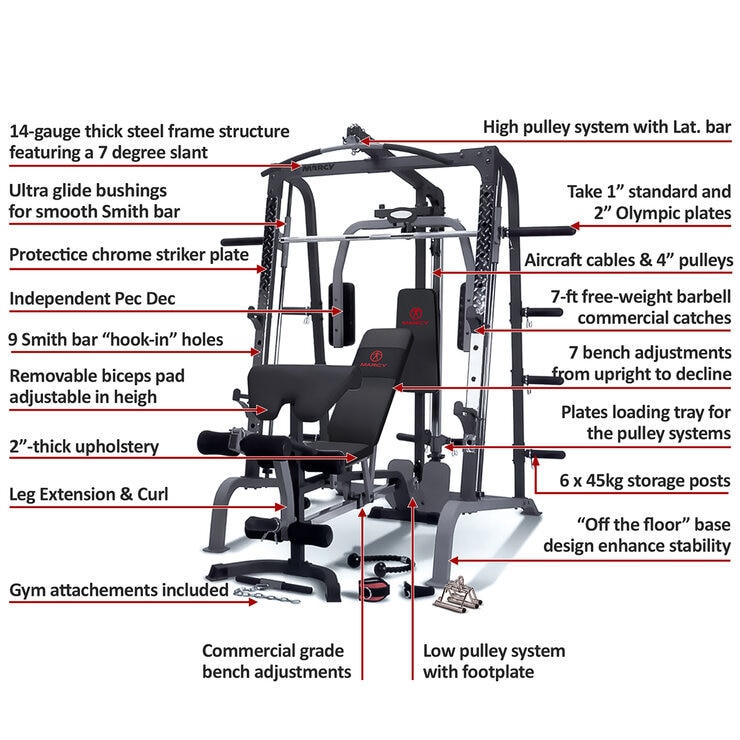 Marcy SM4000 Deluxe Smith Machine