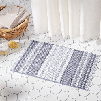 Nubby Bath Mat in 3 colours, 55 x 91 cm