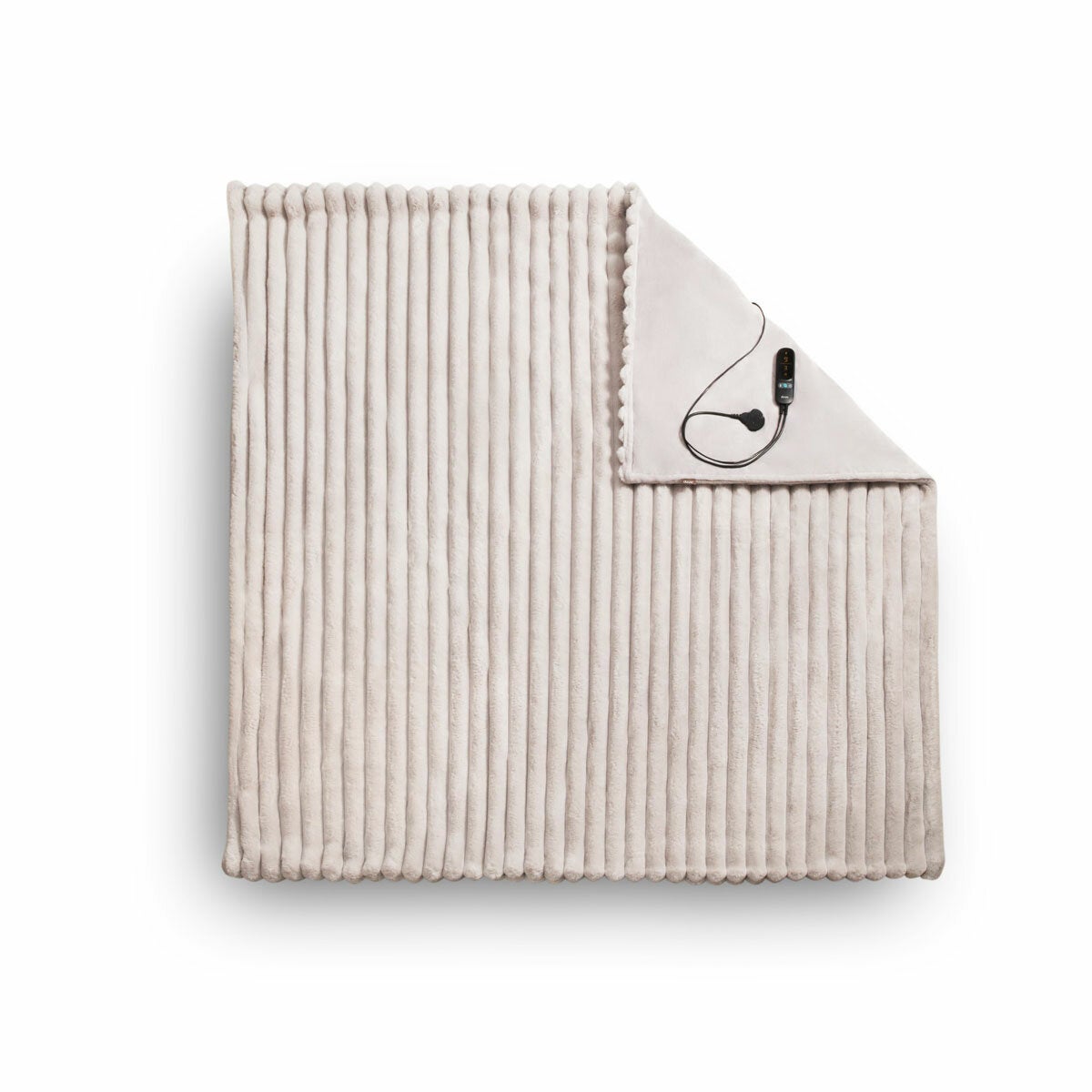 Duux Yentl Grey Heated Faux Fur Overblanket, 200 x 200 cm Duux Yentl Grey Heated Faux Fur Overblanket, 200 x 200 cm