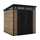 Keter Ashwood Signature 7ft 1" x 7ft 1" (2.16 x 2.16m) Storage Shed