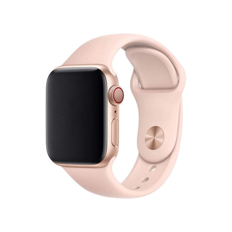 Apple Watch Series 5, MWWD2B/A, GPS + Cellular, 44mm Gold Aluminium Case with Pink Sand Sports