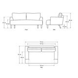 Swyft Model 05 2 Seater Sofa in Green