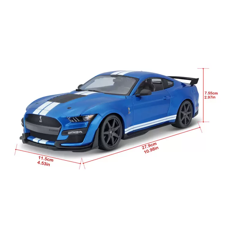 Maisto 1:18 Scale Highly Detailed Die Cast Vehicles: 2020 Mustang Shelby GT500 & 1967 Ford Mustang GTA Fastback - 2 Pack (3+ Years) Maisto 1:18 Scale Highly Detailed Die Cast Vehicles: 2020 Mustang Shelby GT500 & 1967 Ford Mustang GTA Fastback - 2 Pack (3+ Years)