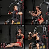 Lifestyle image of people using the home gym Lifestyle image of people using the home gym