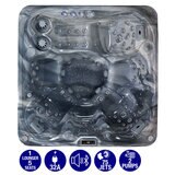 Miami Spas Venus 75-Jet 6 Person Hot Tub in 2 Colours - Delivered and Installed