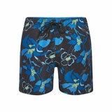 DKNY Men's Swim Shorts in Blue Flower Print