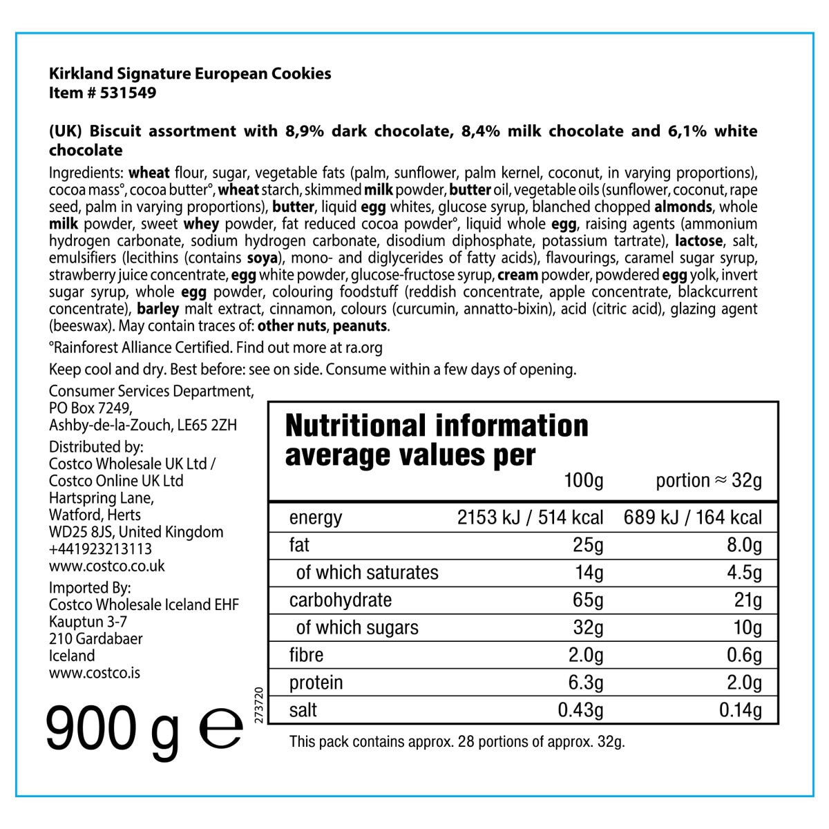 Nutritional Information