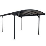 Palram Vitoria 5000 Aluminium and Polycarbonate Carport, Grey