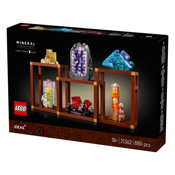 LEGO Ideas Mineral Collection Model 21362 (18+ Years) LEGO Ideas Mineral Collection Model 21362 (18+ Years)