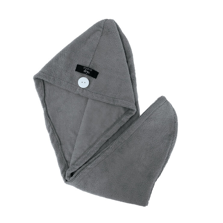 Danielle Creations, Turban Hair Towels, 2x2 Pack Pink & Grey Opened Pink Danielle Creations, Turban Hair Towels, 2x2 Pack Pink & Grey Opened Pink