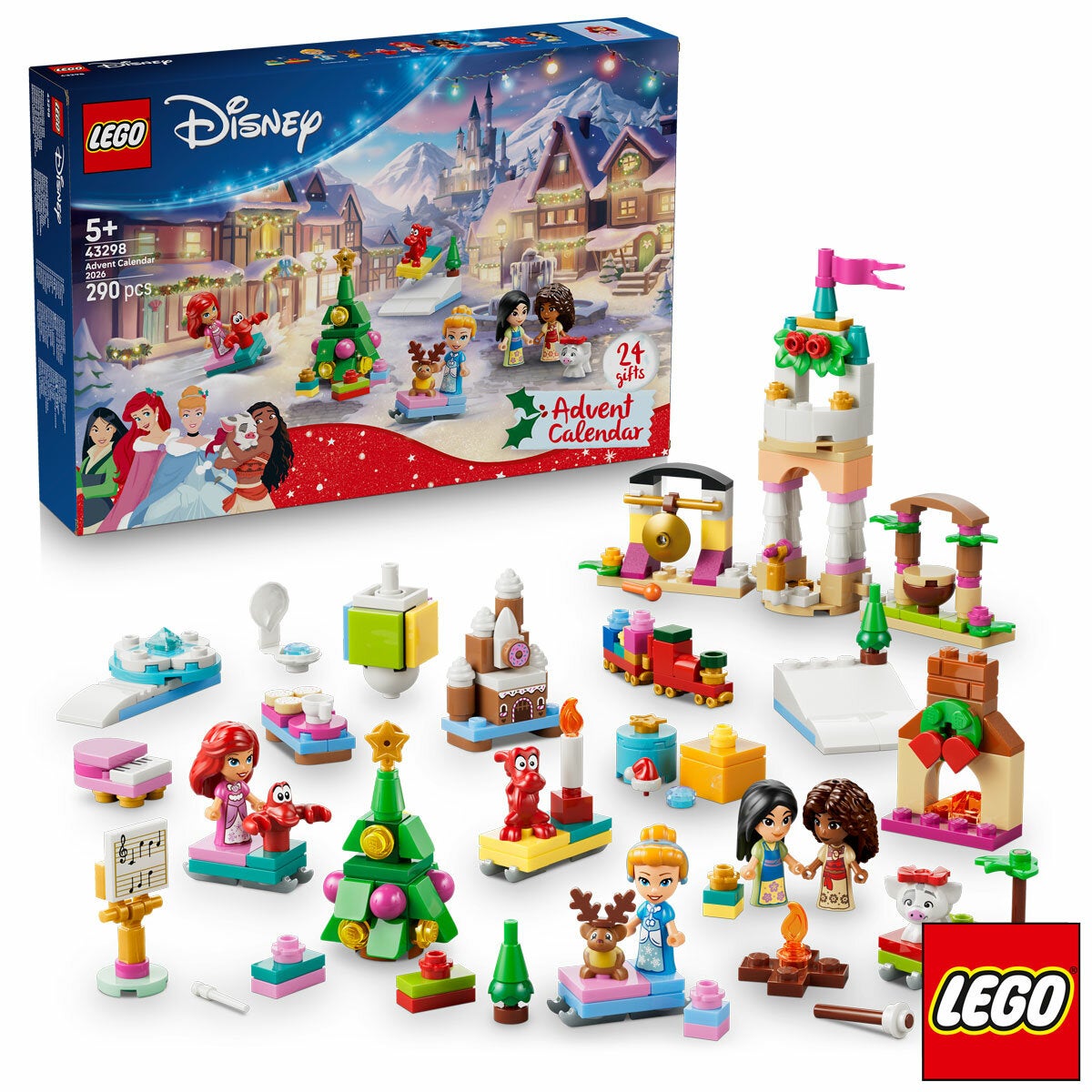 LEGO Disney Princess Advent Calendar - Model 43298 (5+ Years) LEGO Disney Princess Advent Calendar - Model 43298 (5+ Years)