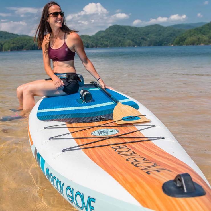 Body Glove Performer 11ft Inflatable Paddle Board with Pump, Backpack