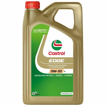 Castrol EDGE 0W-30 LL Fully Synthetic Engine Oil, 5L Castrol EDGE 0W-30 LL Fully Synthetic Engine Oil, 5L
