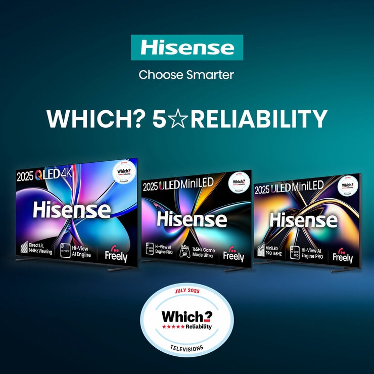 Hisense 50E8QTUK 50 Inch Mini LED HD Smart TV