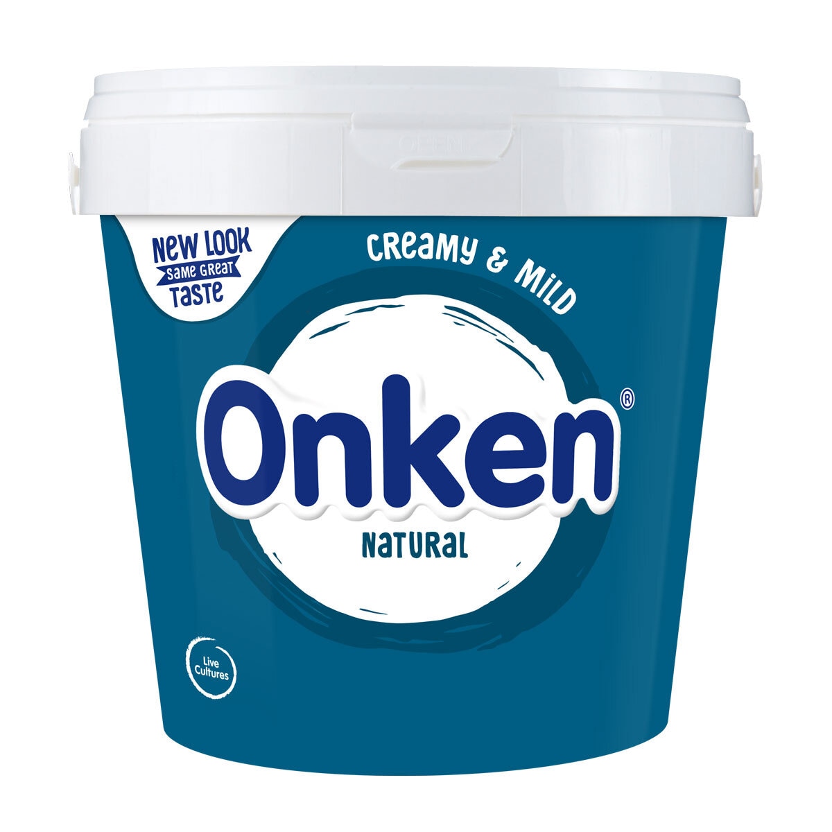 Pot of Onken Natural Yogurt