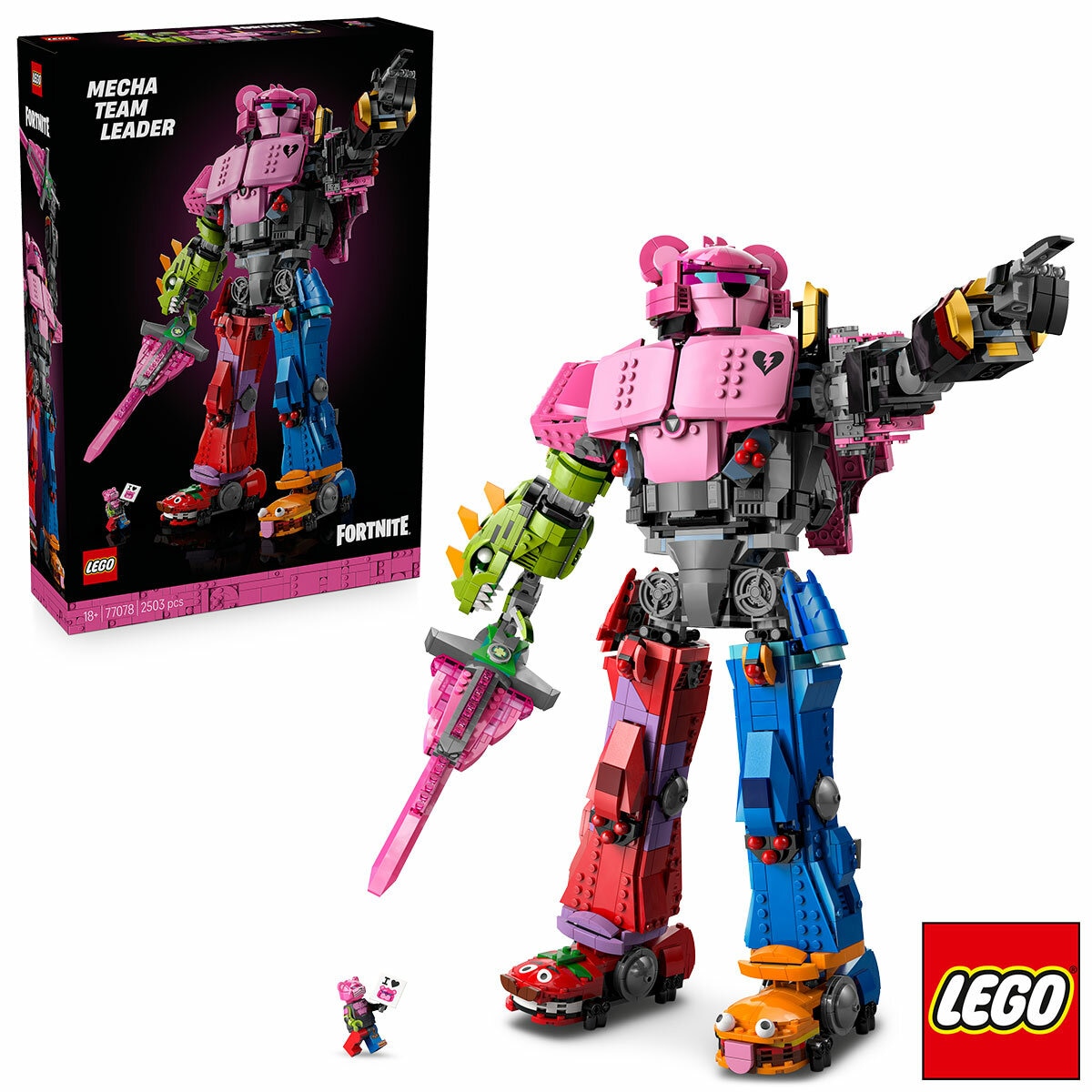 LEGO Fortnite Mecha Team Leader - Model 77078 (18+ Years)