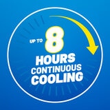 Up to 8 Hours Continuous Cooling Up to 8 Hours Continuous Cooling