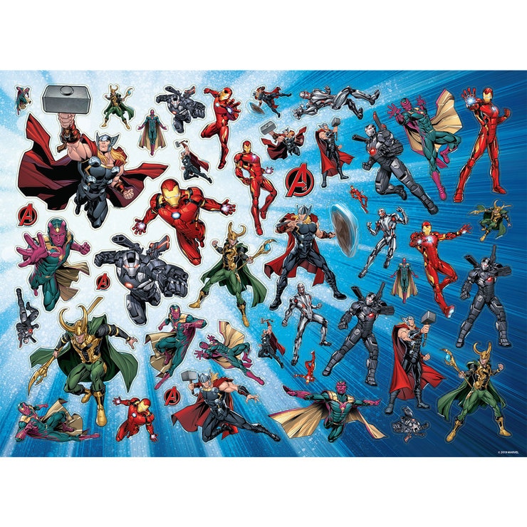 Marvel Giant Sticker Activity Pad (4+ Years)