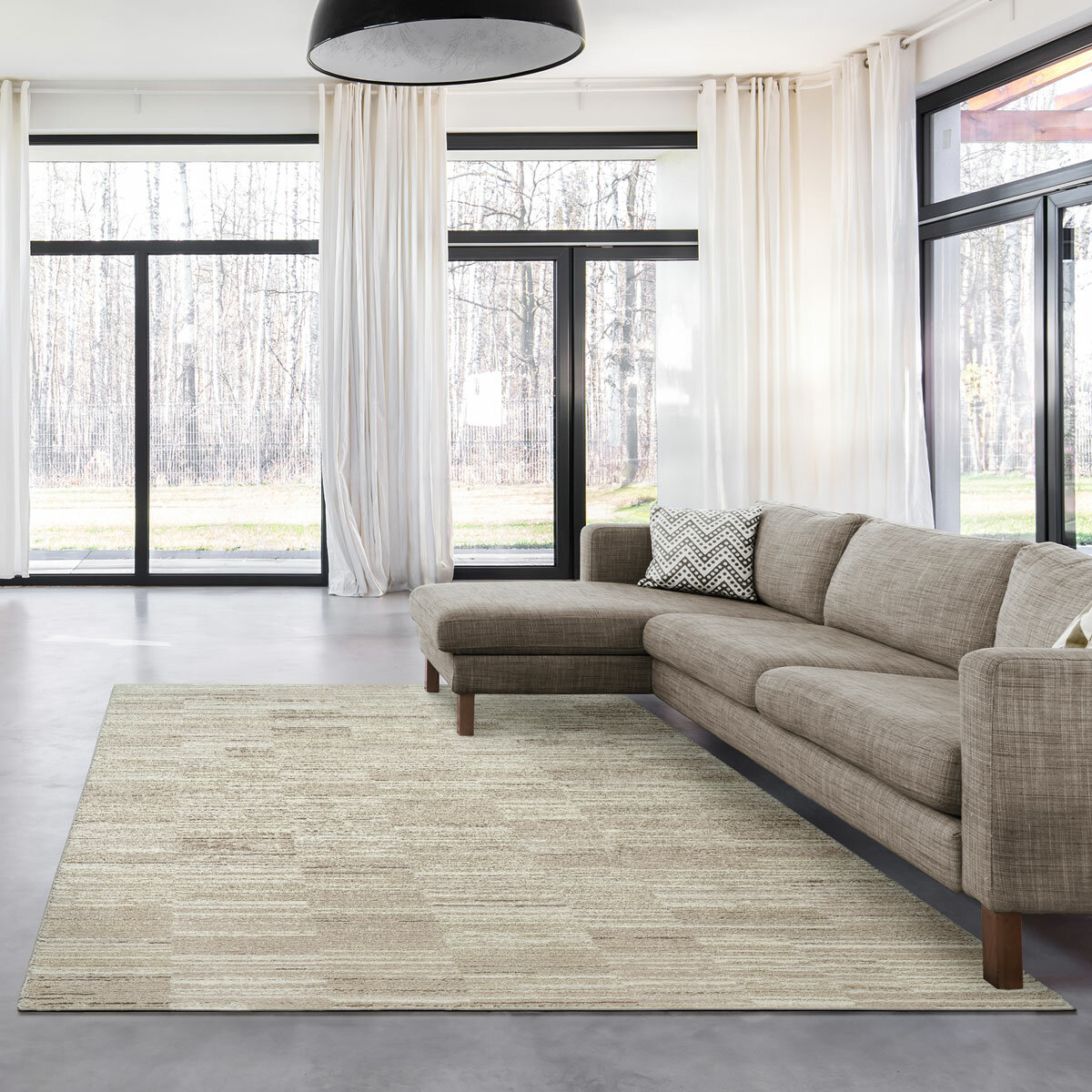 Solaris Area Rug in 3 Designs, 160 x 214 cm
