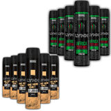 Lynx Deodorant & Bodyspray in 2 Varieties, 6 x 250ml