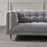 Isla Grey Fabric Large 2 Seater Sofa