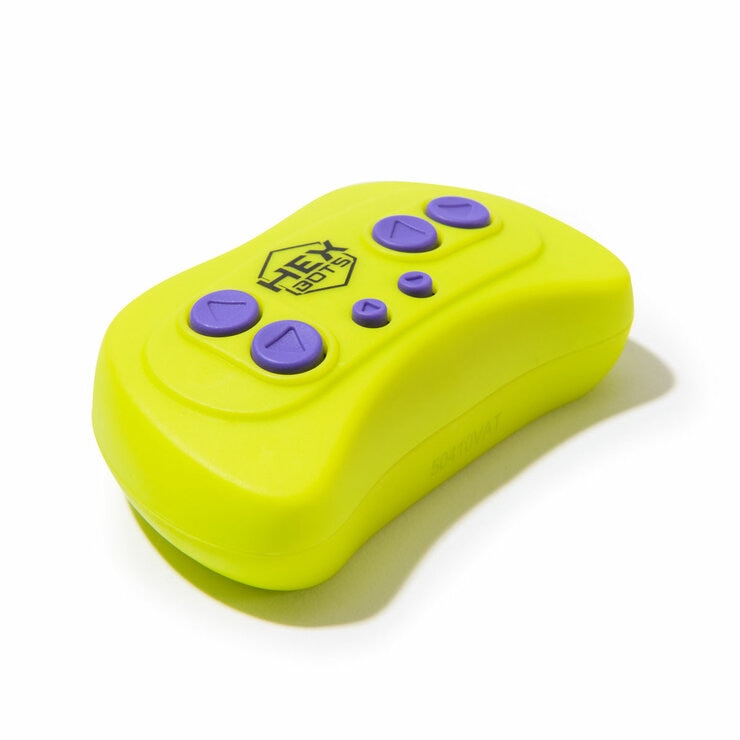 HEX BOTS Wall Crawler Chameleon, Rechargeable Remote Control Robot - Purple (4+ Years)