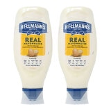 Hellmann's Real Squeezy Mayonnaise, 2 x 750ml