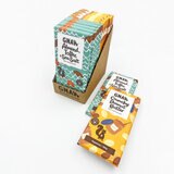 Gnaw Crunchy Peanut Butter & Almond, Toffee + Sea Salt Chocolate Bars, 12 x 100g
