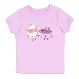 Pekkle Summer Pyjama 4 Piece Set in Rainbow & Cereal, 5 Years