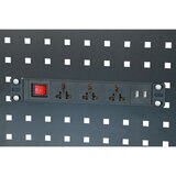 Hilka Garage Industrial 15 pc Modular Cabinet Set