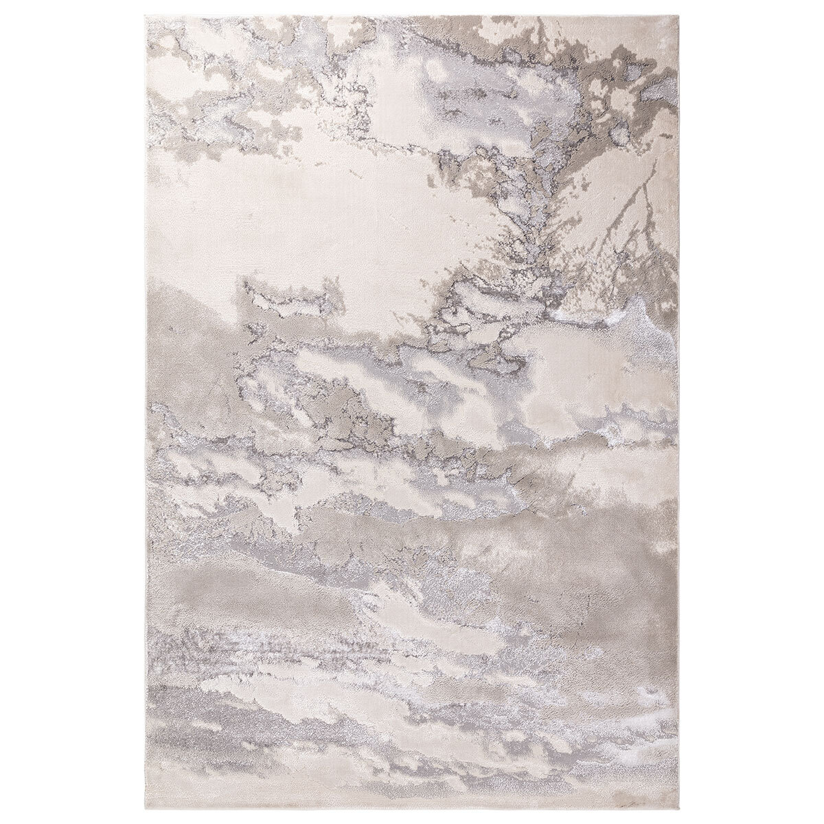 Asiatic Aurora Cloud rug laying flat