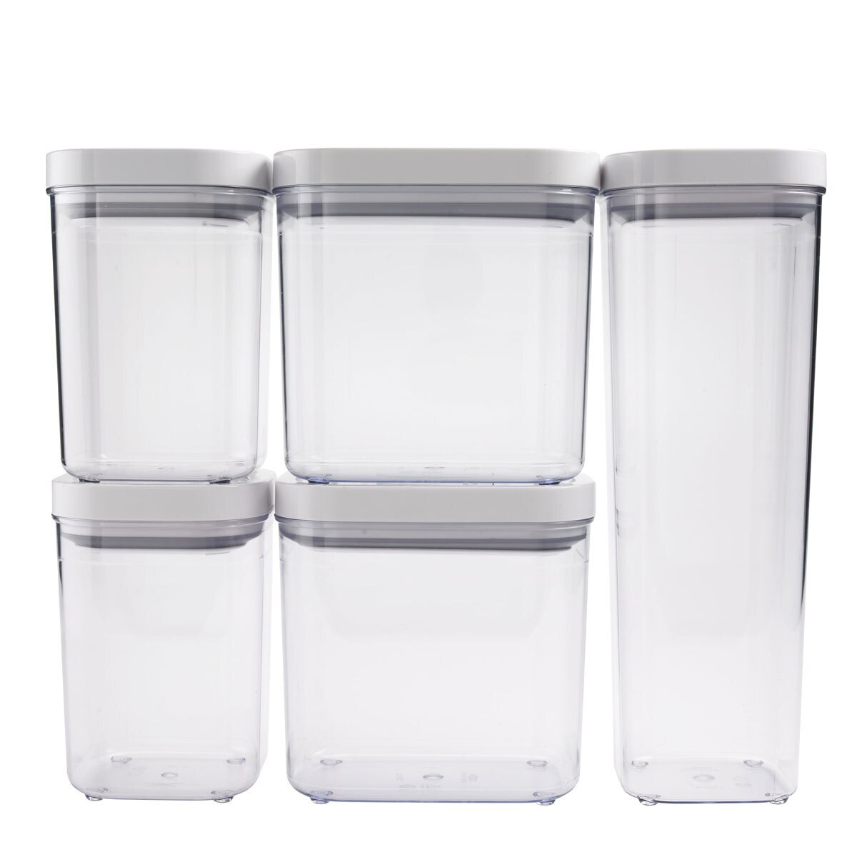 OXO Softworks Pop 5 Piece Food Storage Container Set Costco UK