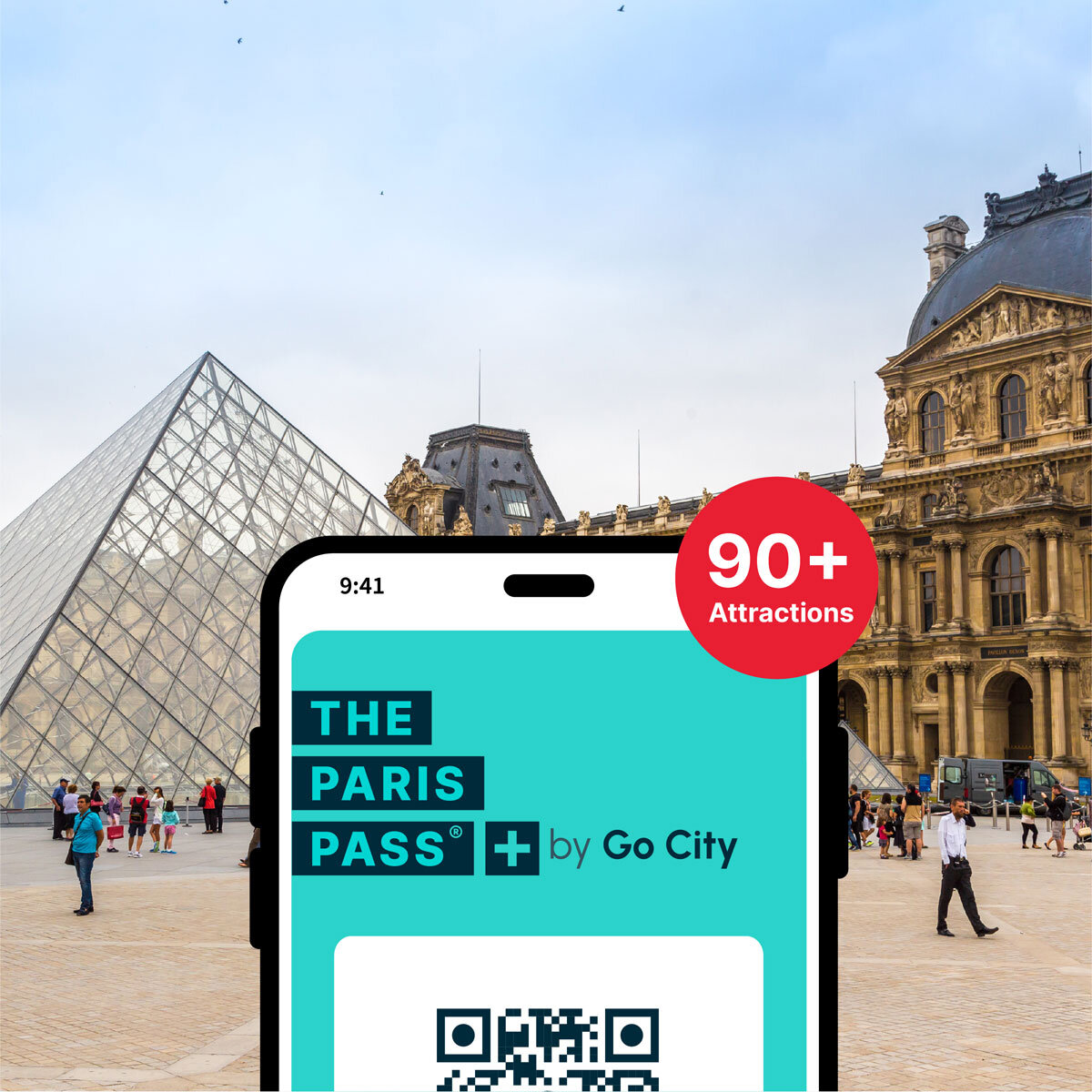 Go City 4 Day Paris Pass Plus, Child