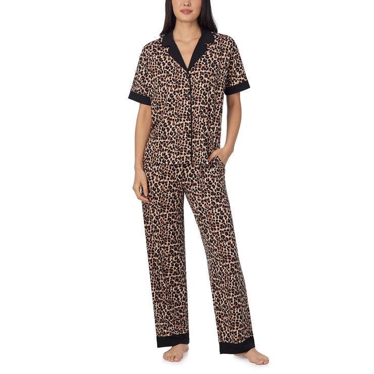 DKNY Ladies Notch Collar 3 Piece PJ Set DKNY Ladies Notch Collar 3 Piece PJ Set