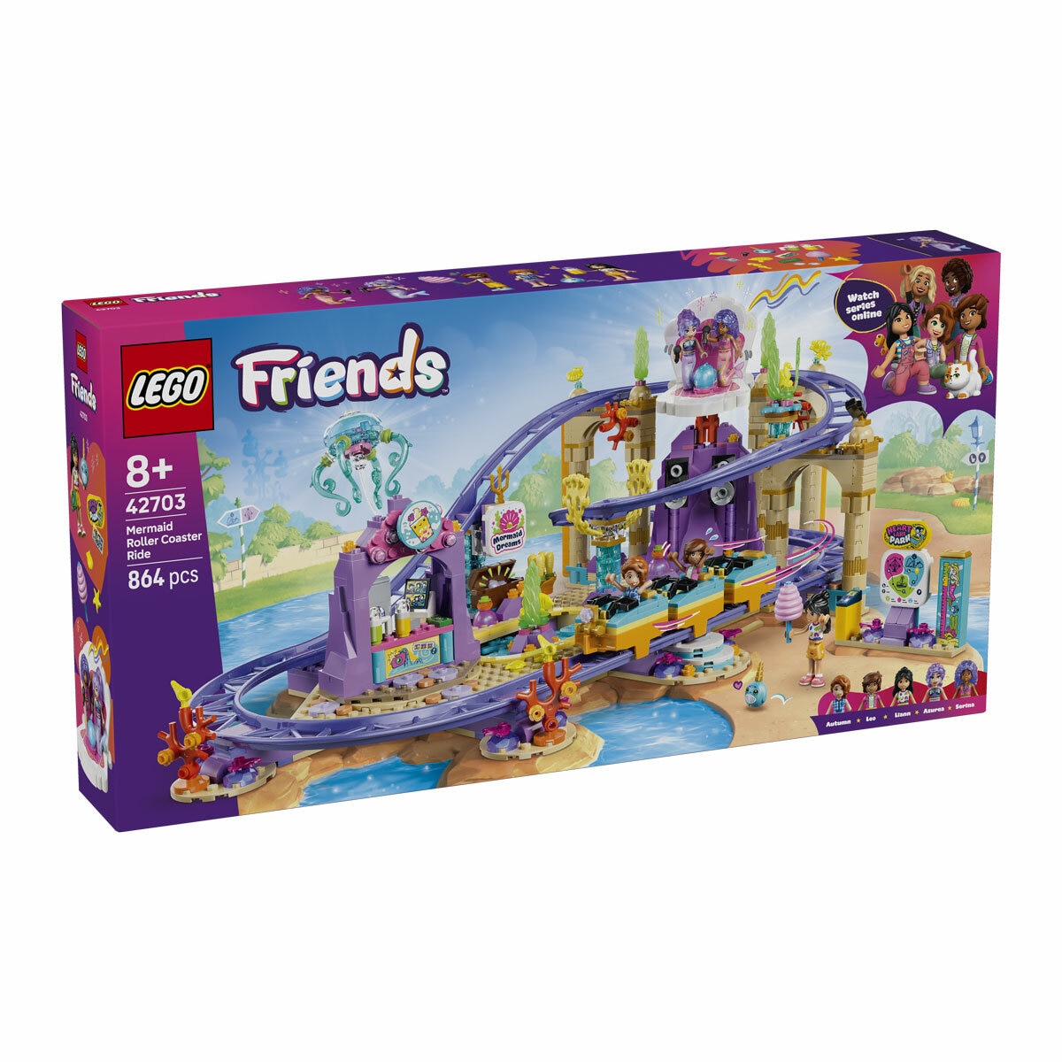 LEGO Friends Mermaid Roller Coaster Ride - Model 42703 (8+ Years) LEGO Friends Mermaid Roller Coaster Ride - Model 42703 (8+ Years)