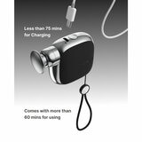 Lifestyle image of Renpho Micro Massage Gun less than 75 minutes for charging and up to60 minutes of run time