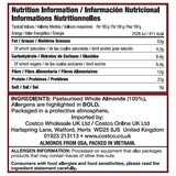 Kirkland Signature Whole Almonds, nutritional information