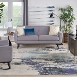 Celestial Ivory Blue Rug, 221 x 160 cm