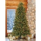 Aspen 12ft (3.6 m) Pre-Lit 1,350 LED Dual Colour Lights Artificial Christmas Tree