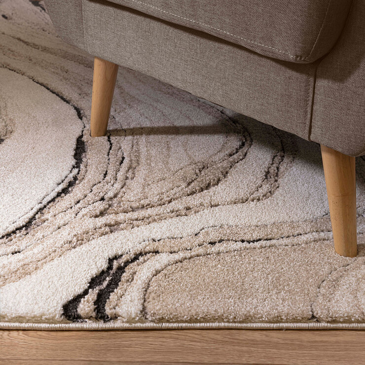 Mirage Quartz Beige Rug, in 2 Sizes
