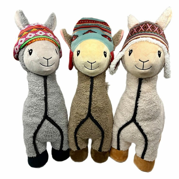 Land of Llamas Dog Toy in 3 Colours Land of Llamas Dog Toy in 3 Colours
