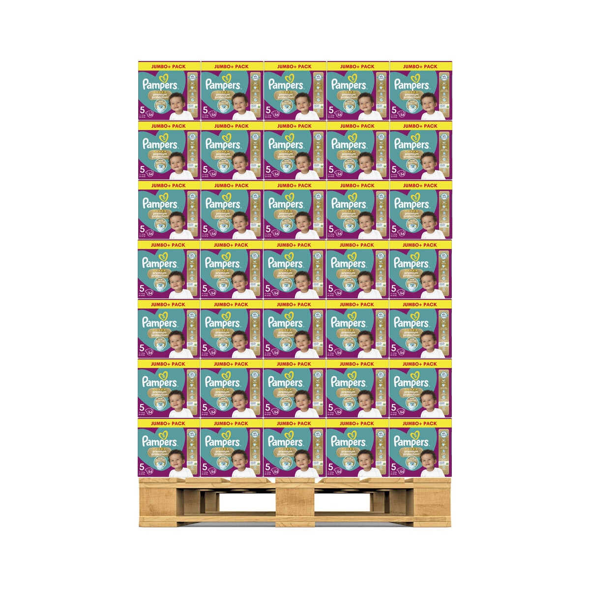 Pampers Premium Protect Size 5, 112 x Jumbo+ 54 Pack