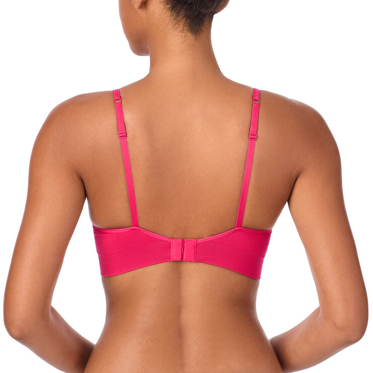 DKNY Seamless Bralette 2 Pack in Pink & Grey