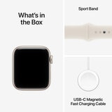 Buy Apple Watch SE 3 GPS, 40mm Starlight Aluminium Case with Starlight Sport Band M/L, MEH54MP/A at costco.co.uk