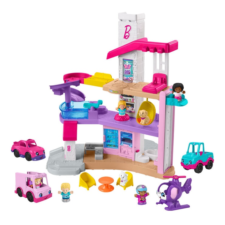 Buy Barbie Dreamhouse Little People Overview Image at Costco.co.uk