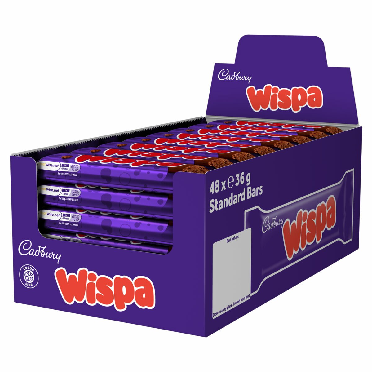 Cadbury Wispa, 48 x 36g