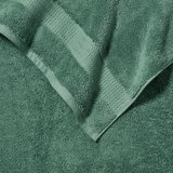 Grandeur 100% hygro cotton towel in oil blue, green