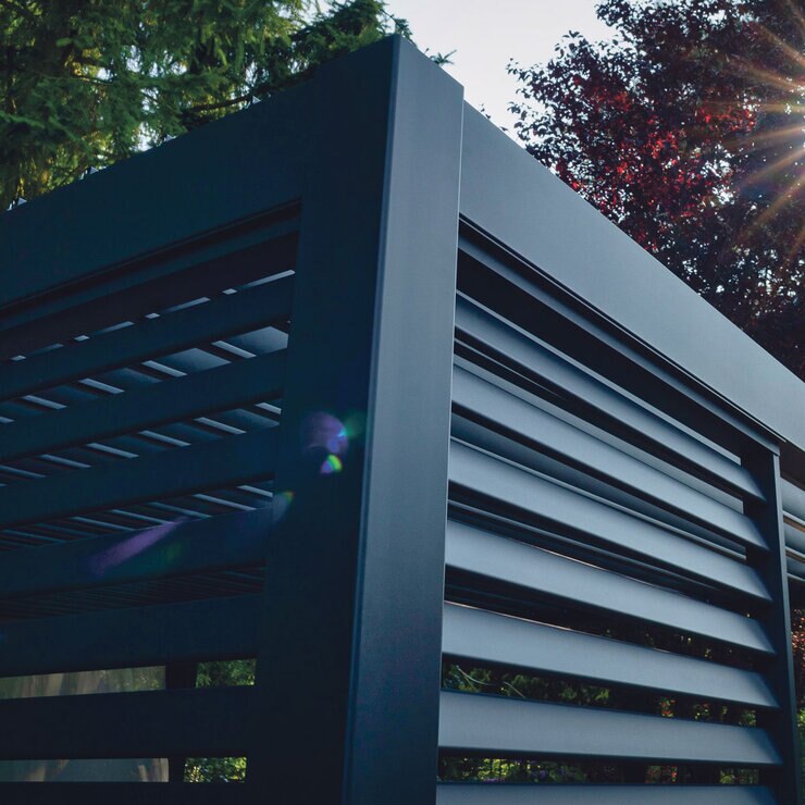 Mirador Louvered Wall (3 x 1m Width Sections) Mirador Louvered Wall (3 x 1m Width Sections)